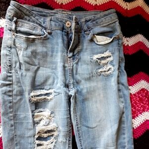 No Boundaries Jeans Ripped Denim Streetwear